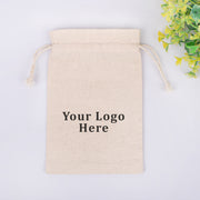Custom Drawstring Jewelry Packaging Pouch Personalized Logo Chic Small Wedding Favor Bags